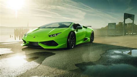 Novitec N Largo Lamborghini Huracan Spyder 4K Wallpaper - HD Car Wallpapers #7841