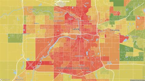 The Best Neighborhoods in Lansing, MI by Home Value | BestNeighborhood.org