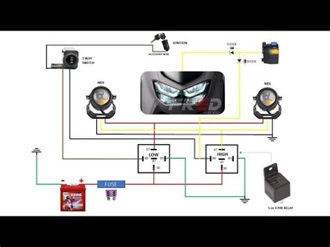 Horn With Passing Light Diagram