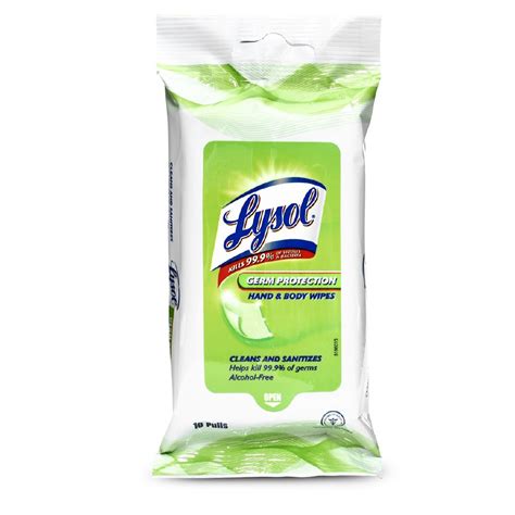 Lysol Germ Protection Hand Wipes 10S | Shopee Philippines