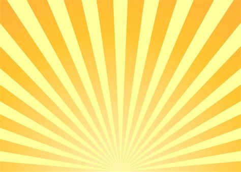 Premium Vector | Abstract yellow sun rays background