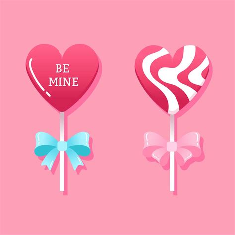 Valentine Candy Hearts Vector 271277 Vector Art at Vecteezy