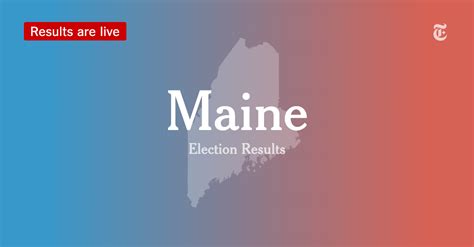 Maine Governor Primary Election Results | Majalisa