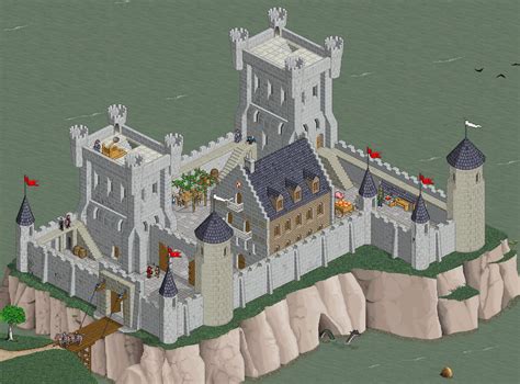 720x1208 resolution | castle illustration, castle, pixel art, digital ...