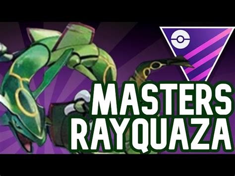 The best moveset for Rayquaza in Pokemon GO