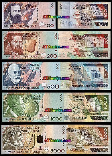 albania Currency | Albania banknotes - Albania paper money catalog and ...