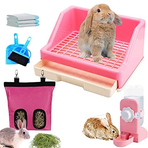 Best Rabbit Litter Box With Hay Feeder