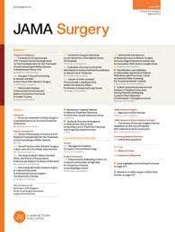 JAMA Surgery: Highest Surgery Journal Impact Factor Third Year Straight | Newsroom