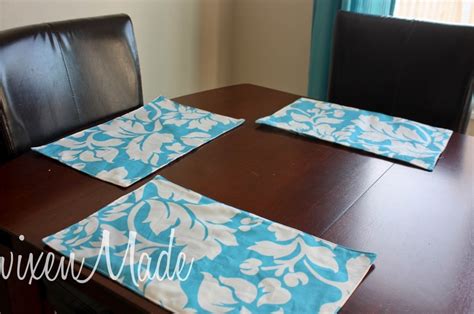 vixenMade: The Simple Placemat Tutorial | Diy sewing, Placemats, Sewing projects