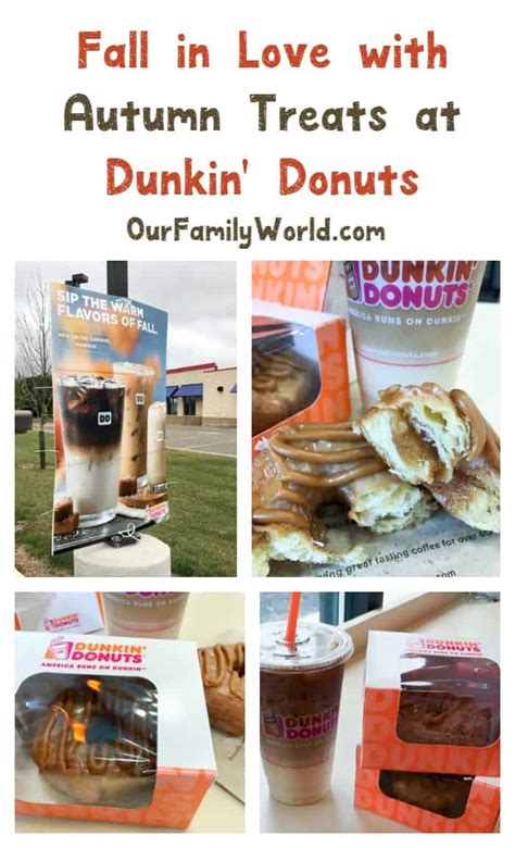 Fall In Love with Dunkin’ Donuts New Autumn Menu + $25 Giveaway - Our ...