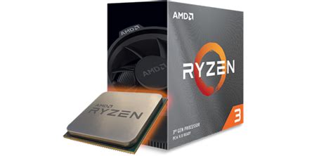 AMD Ryzen 3 3100 Gen3 4 Core AM4 CPU/Processor LN107024 - 100-100000284BOX | SCAN UK