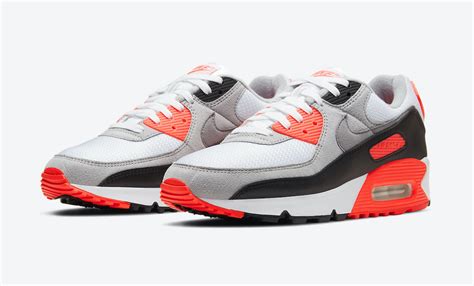 The Nike Air Max 90 ‘Infrared’ 2020 Retro is Actually ‘Radiant Red ...