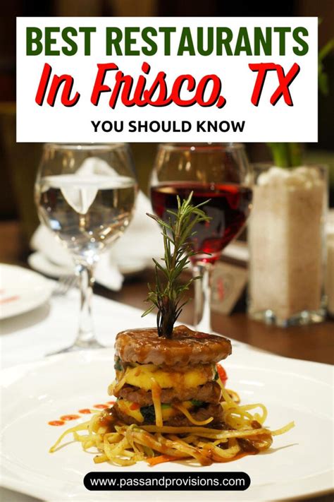 17 Best Restaurants In Frisco, TX You Should Know 2023