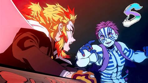 Demon Slayer - Akaza vs Rengoku JP Dub | SPOILERS - Kimetsu no Yaiba ...