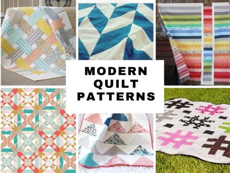 Free Modern Quilt Patterns For Beginners And Advanced Quilters ⋆ Hello ...