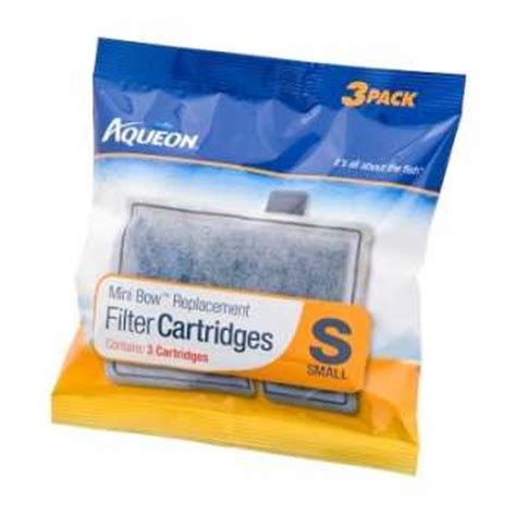 Aqueon Replacement Filter Cartridges - Small - 3 pk - Filters ...