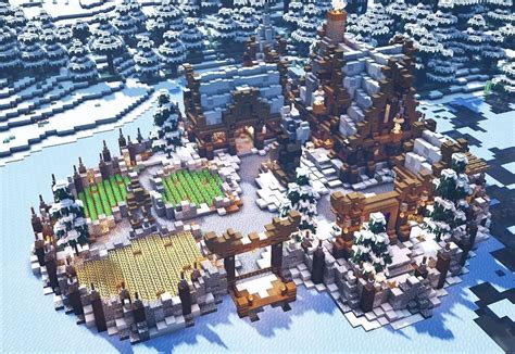 MythicalSausage on Instagram: “My Ultimate Survival Snowy Taiga Base!!!! This was such a fun ...