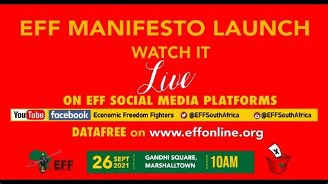 EFF MANIFESTO LAUNCH - YouTube