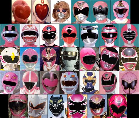 Pink Sentai or White by CamiloSama on DeviantArt