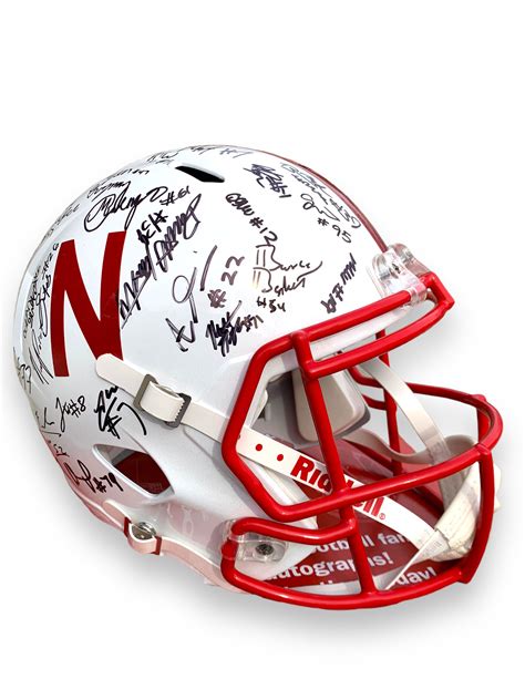 2024 Nebraska Football Full Size Team Signed Helmet – The Huskers ...