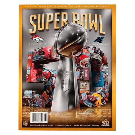 Super Bowl 50 Program - Official Denver Broncos Shop