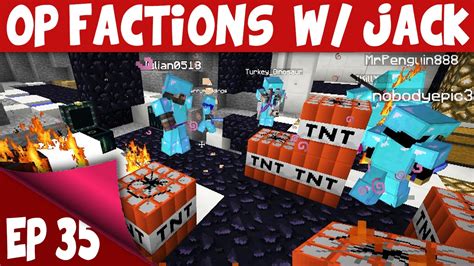 Minecraft OP Factions Server EP35 w/ Jack - FACTION COMES ONLINE WHILE WE'RE RAIDING (1.8) - YouTube