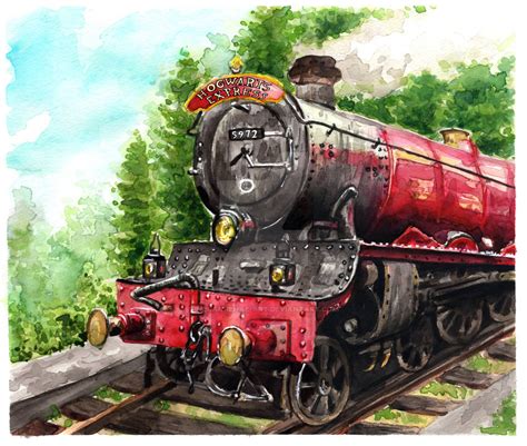 Hogwarts Express by meganrenae-art on DeviantArt