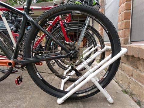 DIY PVC Bike Rack: Not Quite an Instructional – // kuotient Pvc Bike ...