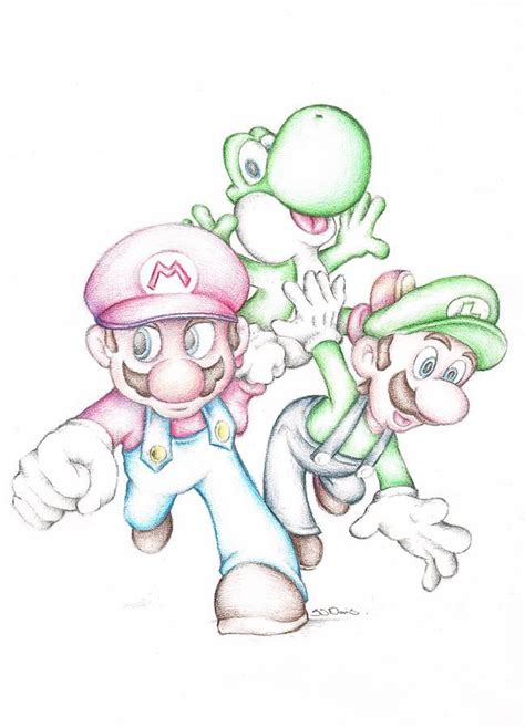 Pin by Hunter Wilson on Drawings | Super mario art, Cartoon art, Mario art