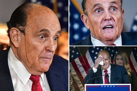 Why is Rudy Giuliani hair dye trending and why was he sweating at the ...