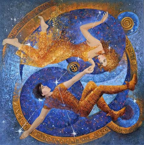 Cancer zodiac Painting by Diana Serviene | Saatchi Art