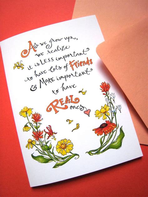 Friendship Quotes Cards | Birthday cards for friends, Birthday verses, Birthday verses for cards