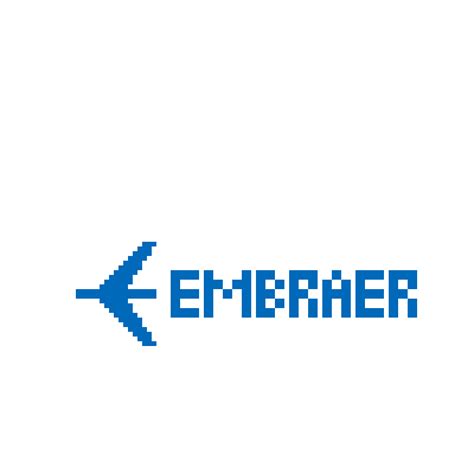 Pixilart - embraer logo by Efositix-drawin