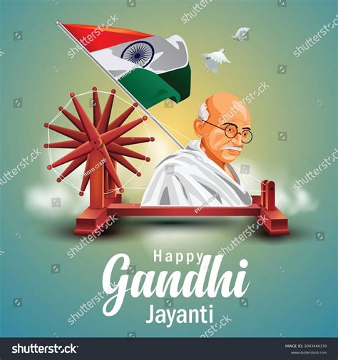 3,705 Gandhi Jayanti Vector Images, Stock Photos & Vectors | Shutterstock