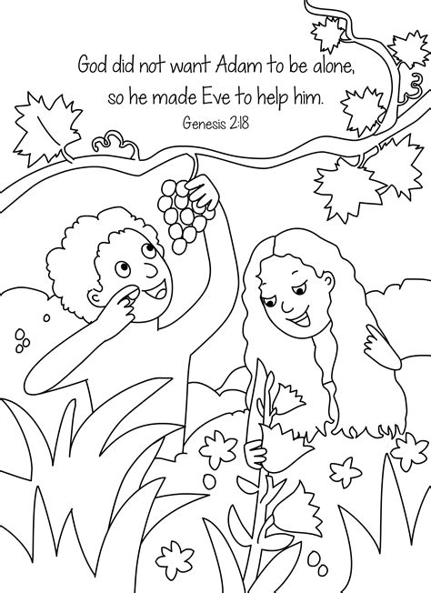 Free Free Bible Coloring Pages Of Adam And Eve, Download Free Free Bible Coloring Pages Of Adam ...