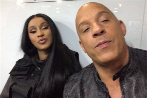 WATCH: Cardi B Says She Was 'Scared' of Working with Vin Diesel on 'F9'