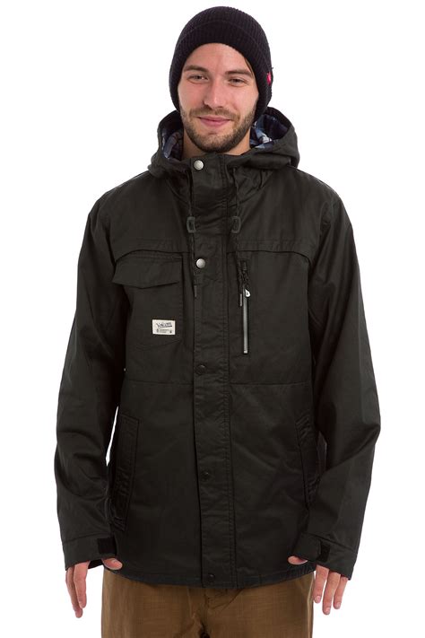 Volcom Monrovia Snowboard Jacket insulated (black) buy at skatedeluxe ...