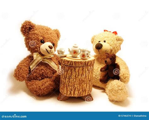 Teddy Bears Tea-party Stock Images - Image: 5746374