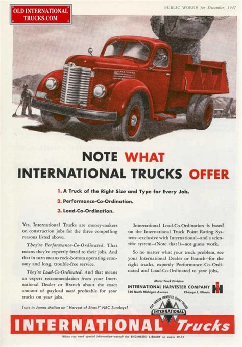 Antique International Truck Parts