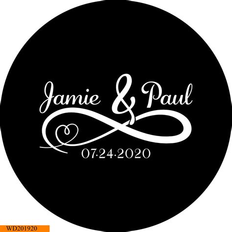 Digital Custom Personalized Gobo Monogram for Wedding Wedding - Etsy