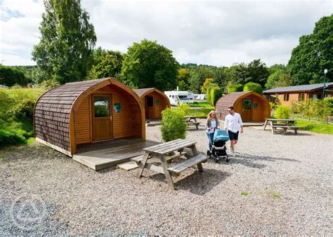 Camping pods in Loch Lomond and the Trossachs