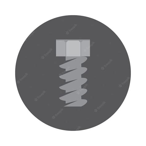 Premium Vector | Nut and bolt logo vector