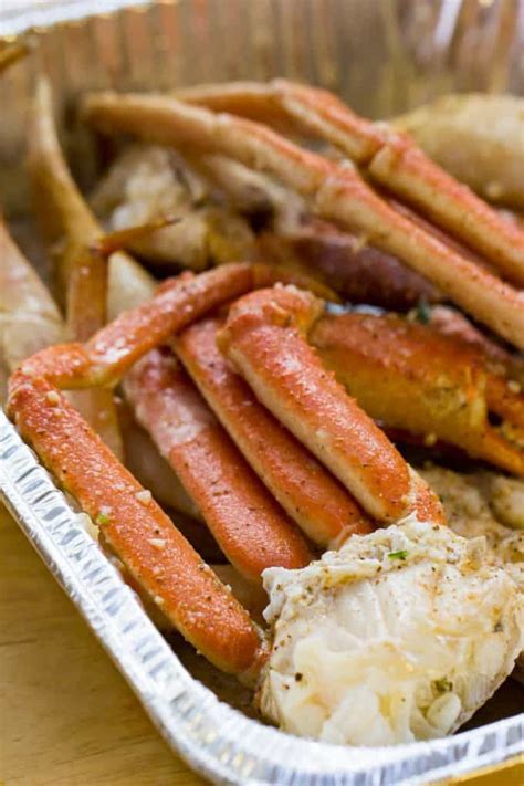 Traeger Grilled Crab Legs - Easy wood-fired crab leg recipe