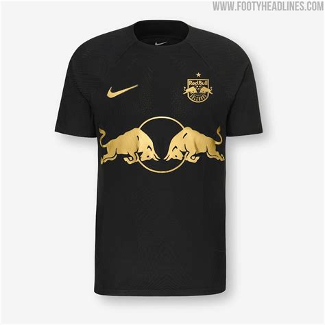 Stunning Black/Gold Nike Red Bull Salzburg 2023 Champions Kit Released - Unfair Price? - Footy ...