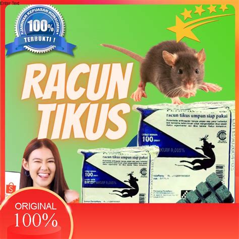 Jual Racun Tikus Rumah Got Sawah Padi Jagung Kacang walet ampuh mati kering Petrokum kemasan 100 ...