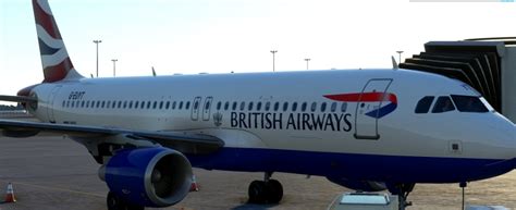 Fenix British Airways A320 with BA interior for Microsoft Flight ...