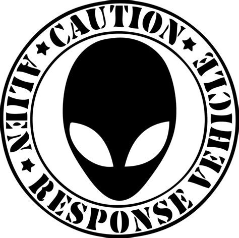 Alien Response Vehicle Decal Vinyl Sticker for Car Wall Laptop - Etsy