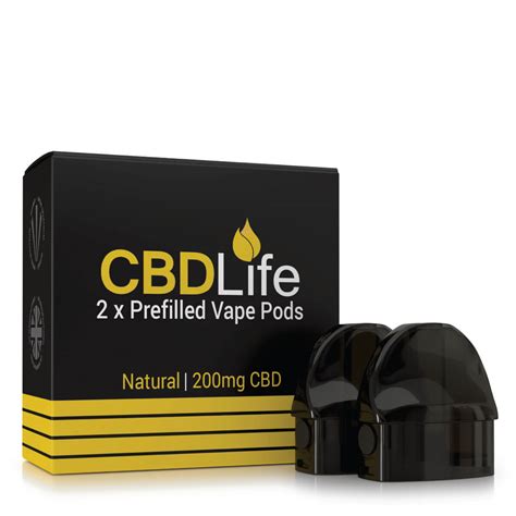 2 x 100mg Prefilled Vape Pod – 2ml - Cannabis Shop