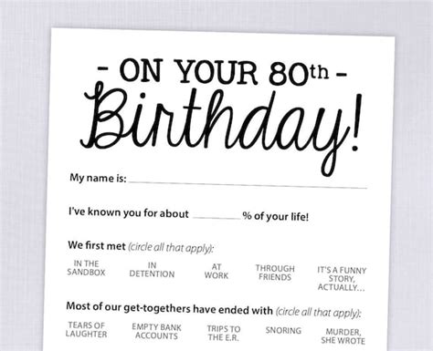 Free Printable Games For 80th Birthday Party - Printable Word Searches