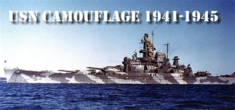 US Navy Camouflage in the Second World War